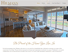 Tablet Screenshot of hilmannhomebuilding.com